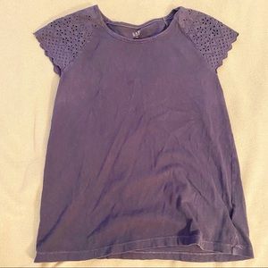 GAP blouse with patterned sleeves